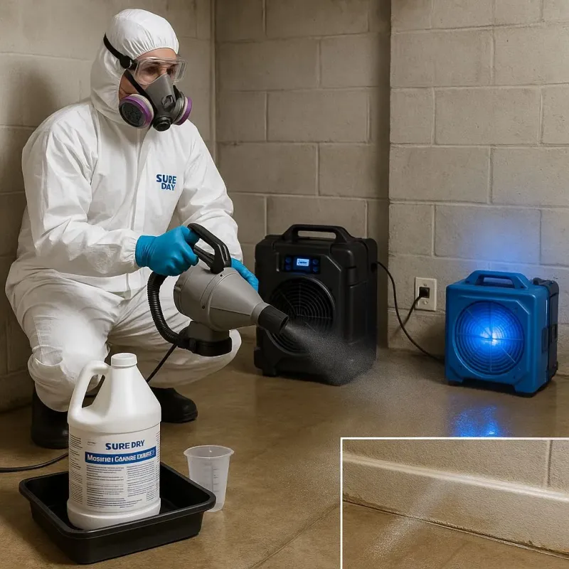 Sanitization and Odor Removal process in Palouse, WA