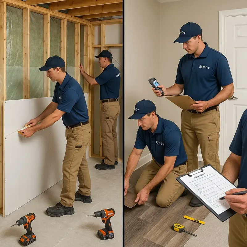 Repairs and Reconstruction process in Palouse, WA